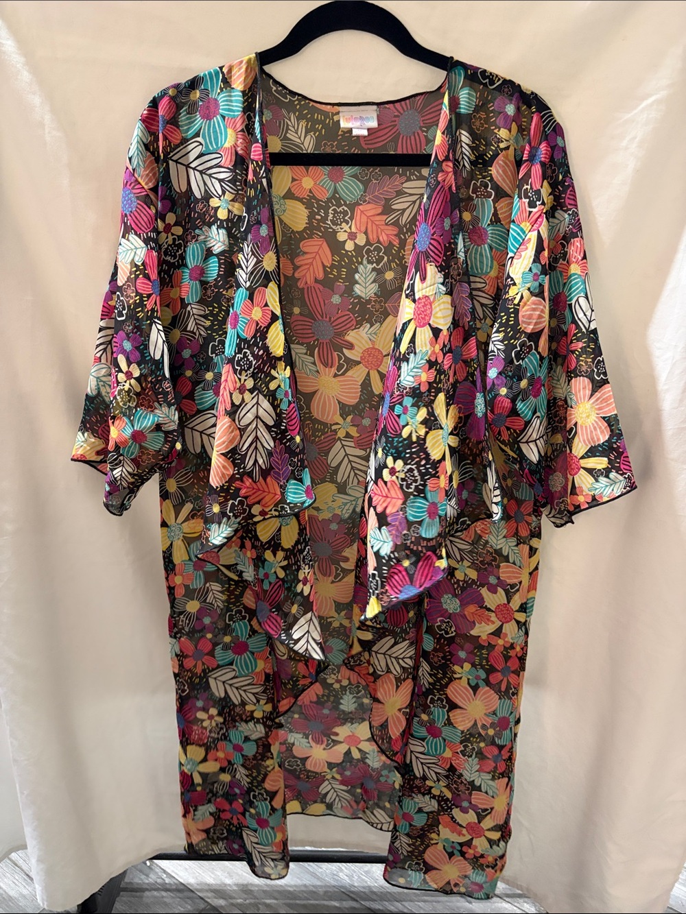 LulaRoe Shirley Floral Kimono
